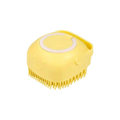 Good price 2-in-1 Pet Shower Brush with Shampoo Dispenser - Soft Silicone Massage Grooming Tool for Dogs and Cats online
