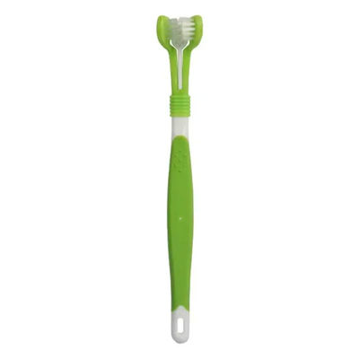 Good price 3-Sided Professional Pet Dental Care Toothbrush | Wholesale Pet Supplies online