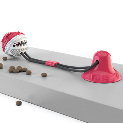 Good price Heavy-Duty TPR Dog Chew Toy with Suction - Grind-to-Eat Food Dispenser Ball online