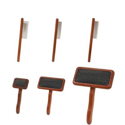 Good price Versatile Solid Rubber Wood Pet Grooming Comb Kit – All-in-One Dog & Cat Deshedding Brush with Steel Pins & Air Cushion (20cm/7cm/9.5cm/12cm) – Wholesale Pet Supplies online