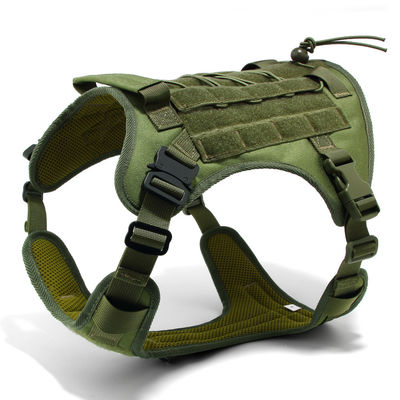 Good price Professional Tactical Dog Harness | MOLLE System for Accessories | For Military, Police, and Working Dogs online