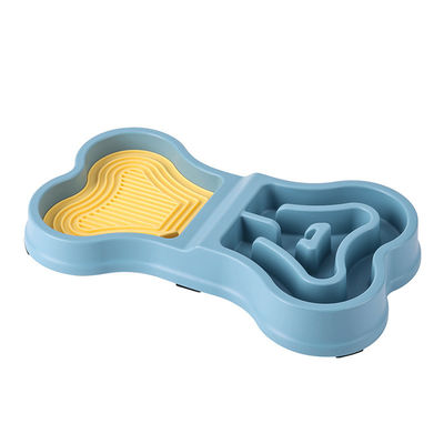 Good price 2-in-1 Pet Slow Feeder Puzzle Bowl | Anti-Bloat Dog Feeding Mat with Lick Pad | Veterinary-Recommended Design for Healthy Digestion | 34.7cm Premium PP online