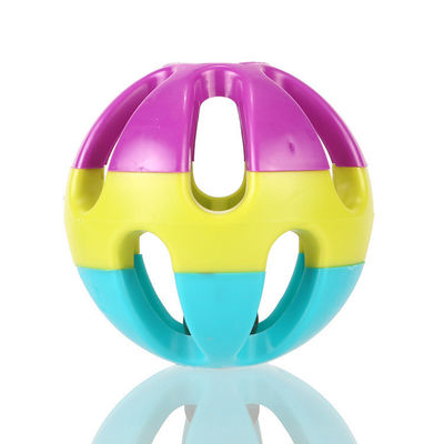 Good price Durable Tri-Color Pet Bell Ball - Eco-Friendly Plastic Toy for Cats and Dogs - Interactive and Safe online