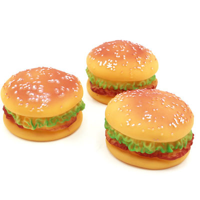 Good price Interactive Burger Squeak Toy - Safe and Fun Chew Toy for Pets - Ideal for Cats and Dogs
 online