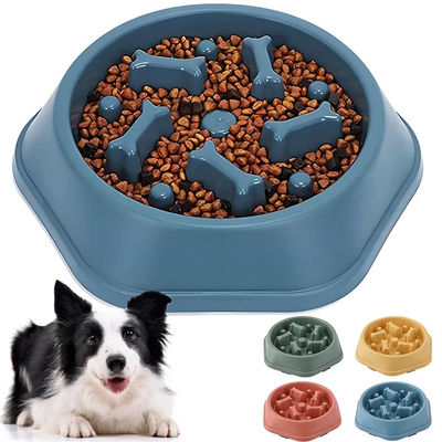 Good price Slow Feeder Dog Bowl Anti-choking Slow Feeding Bowls for Dogs Anti-slip Pet Slow Eat Dishes Puzzle Bowls for Small Medium Dogs
 online