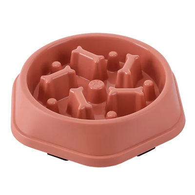 Good price Hexagonale Slow-Feeder-Schüssel für Haustiere Anti-Erstickungs-Hundefutter-Schüssel mit rutschfester Basis. MOQ 1000 PCS Online