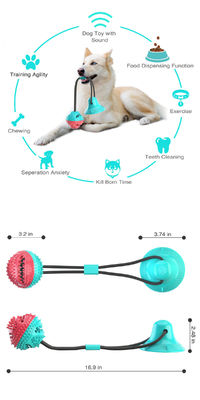 Good price Premium Interactive TPR Dog Toy with Suction - Chew and Treat Dispensing Ball online